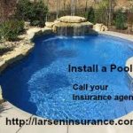 Swimming pools at rental property.